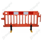Barrier and Fence Strips - Red White Replacement Reflective Fence Strips For Barriers